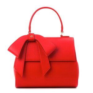 GUNAS NEW YORK Cottontail Red Vegan Leather Bag